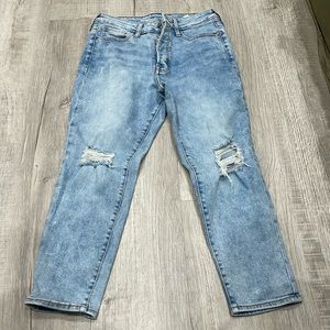 Old Navy high rise OG straight (short) jeans